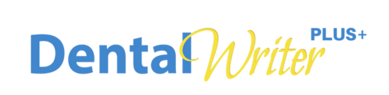 logo for dental writer plus